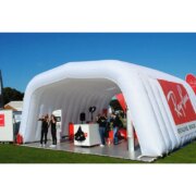 5xH3.6 m Giant Inflatable Advertising Tent with Air Blower for Exhibition Trade Show Business Rent