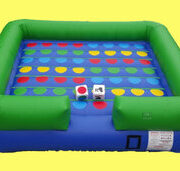 Family game5m inflatable twister mattress,party event inflatable twister board for rent